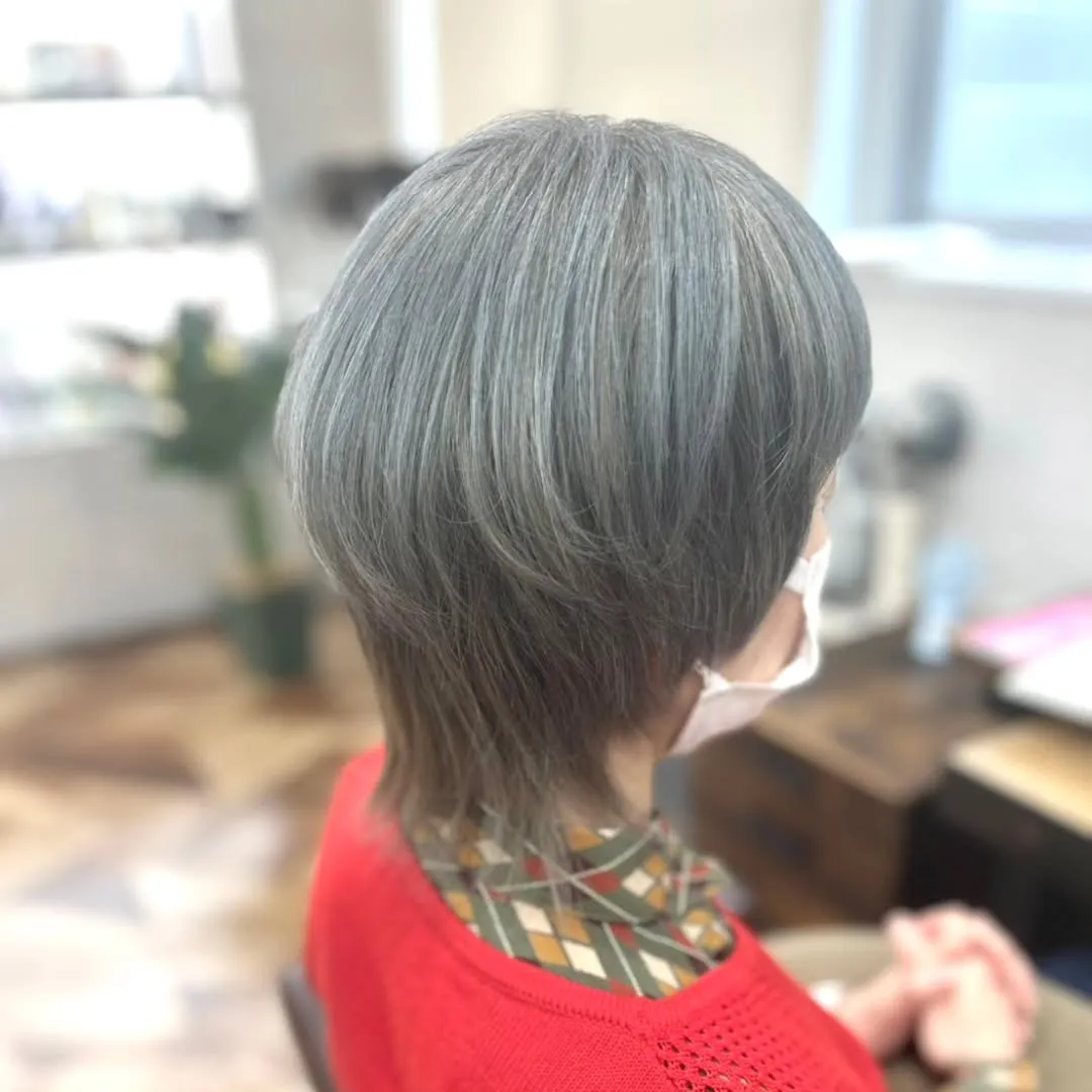 『milbonアディクシーで大人カラー』