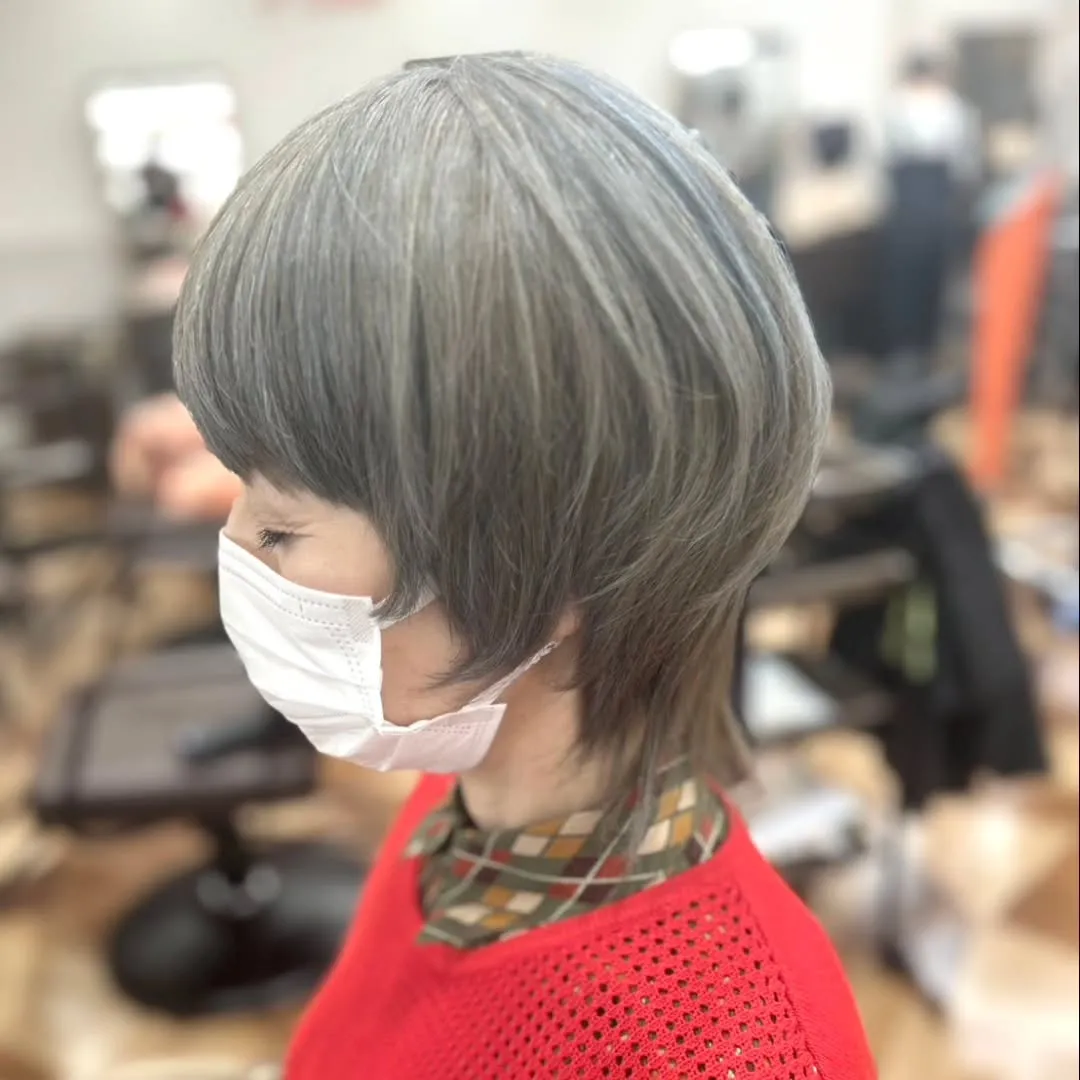 『milbonアディクシーで大人カラー』