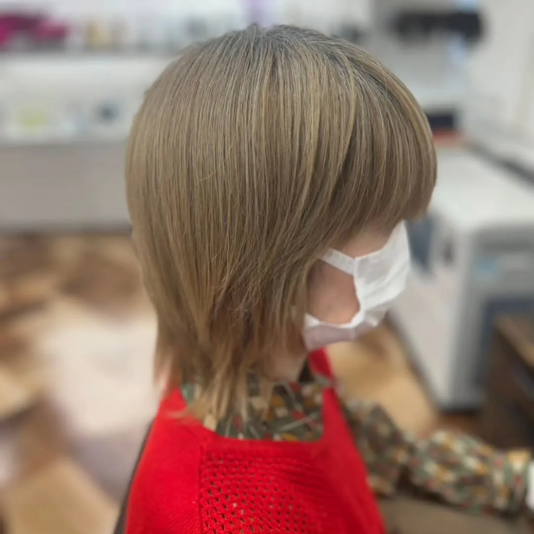 『milbonアディクシーで大人カラー』