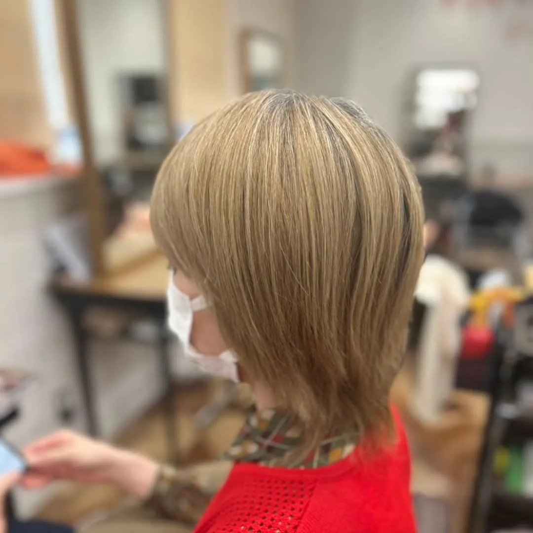 『milbonアディクシーで大人カラー』